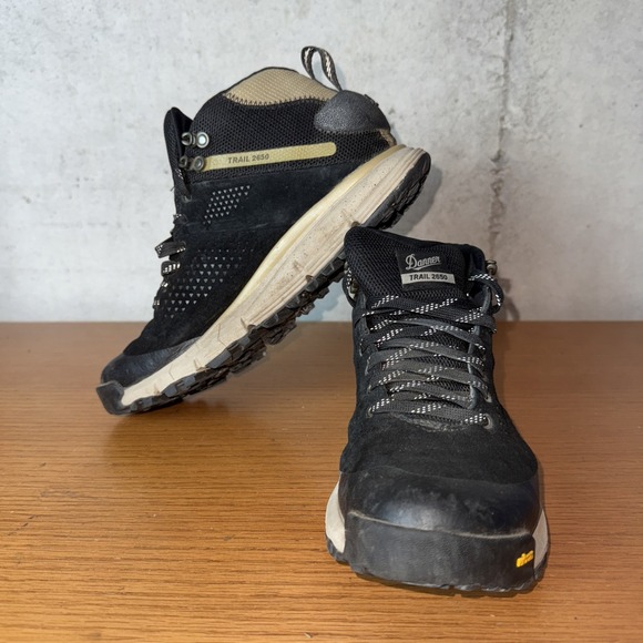 Danner Trail 2650 Women's Hiking Shoes Size 9 Black Lace Up Outdoor - Picture 5 of 8
